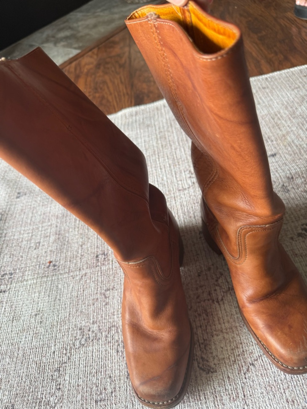 Frye Women's Tall Leather Heeled Boots